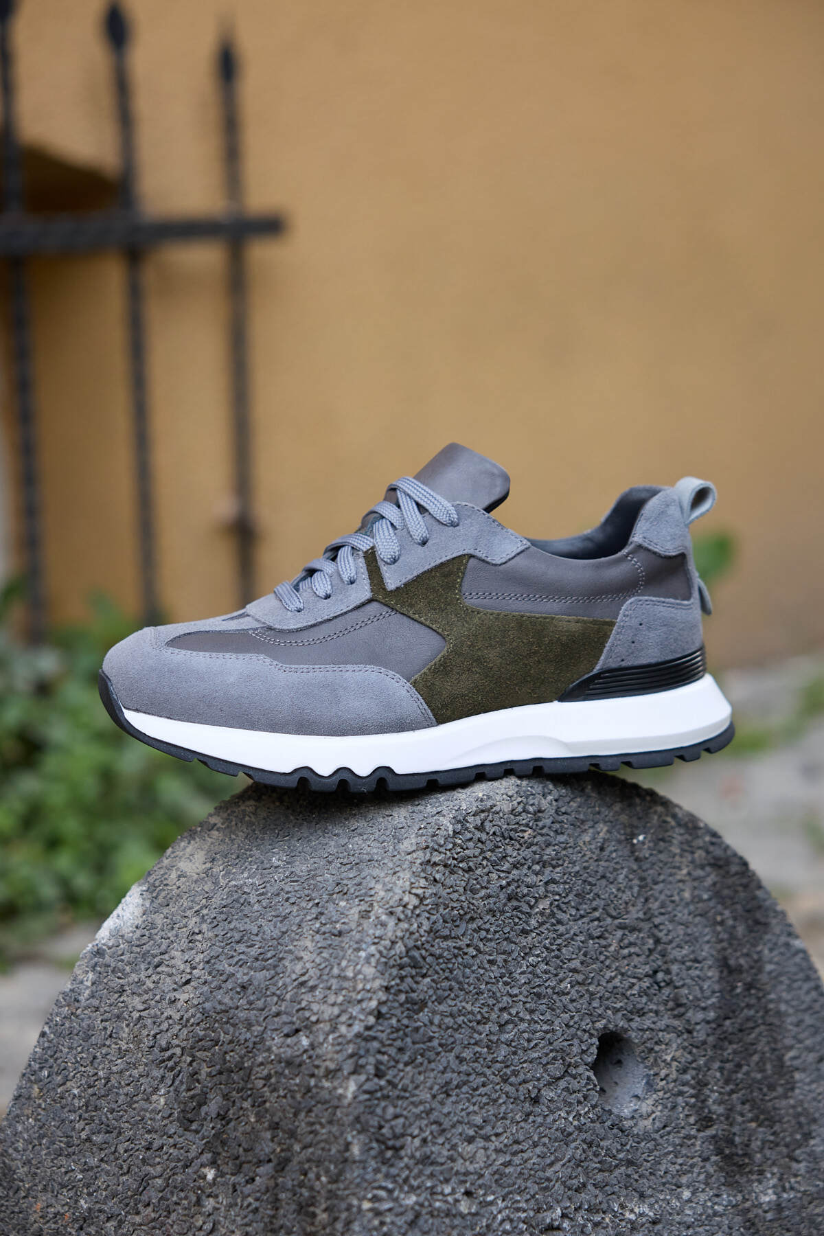 Ravio % 100 Hakiki Deri Erkek Spor Günlük Ayakkabı