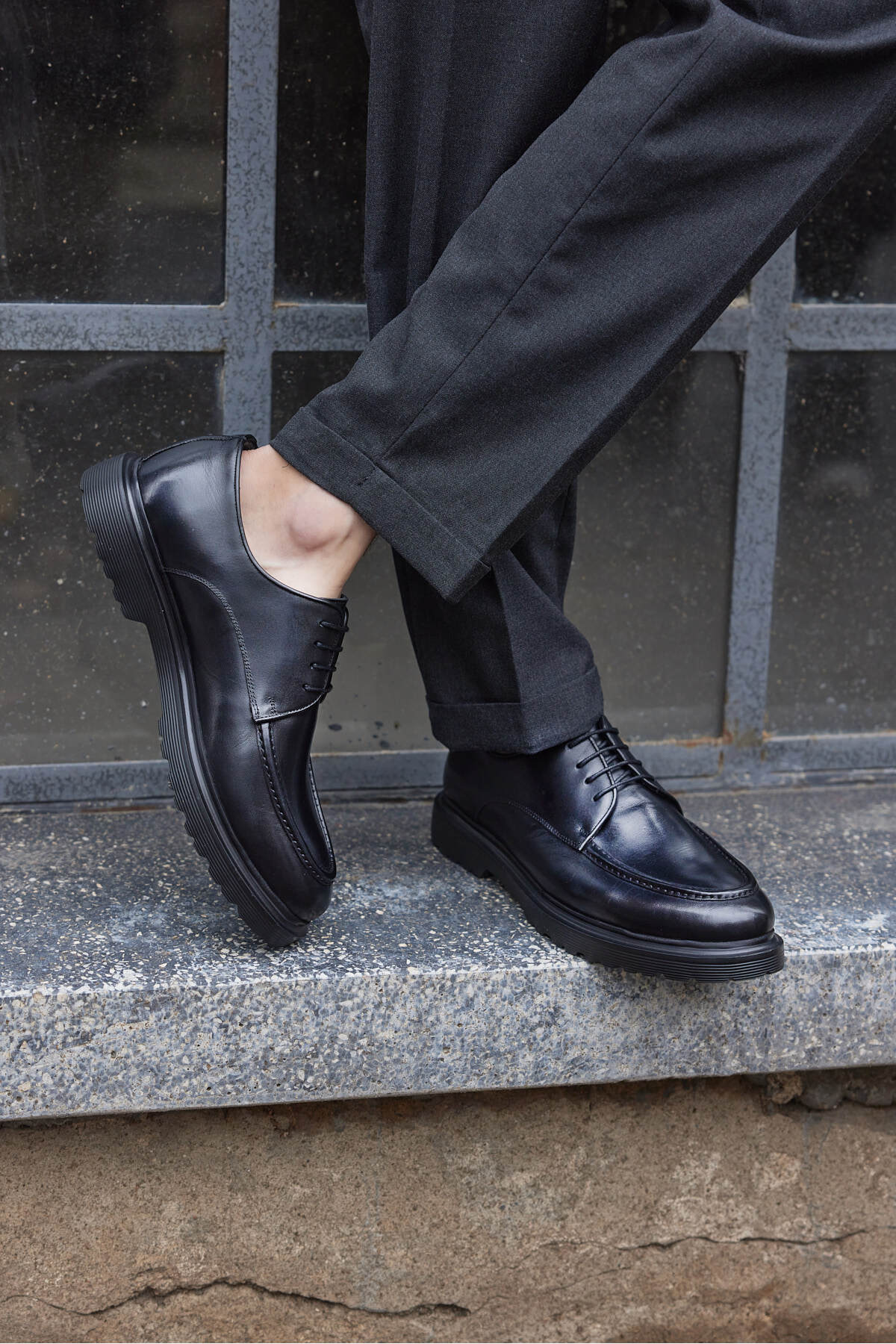 Renato %100 Hakiki Deri Erkek Klasik Günlük Ayakkabı