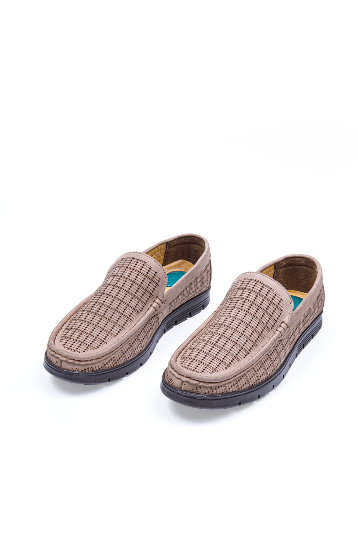 Robin Nubuk İç ve Dış  %100 Hakiki Deri Erkek Delikli Comfort Ayakkabı, Günlük Ayakkabı