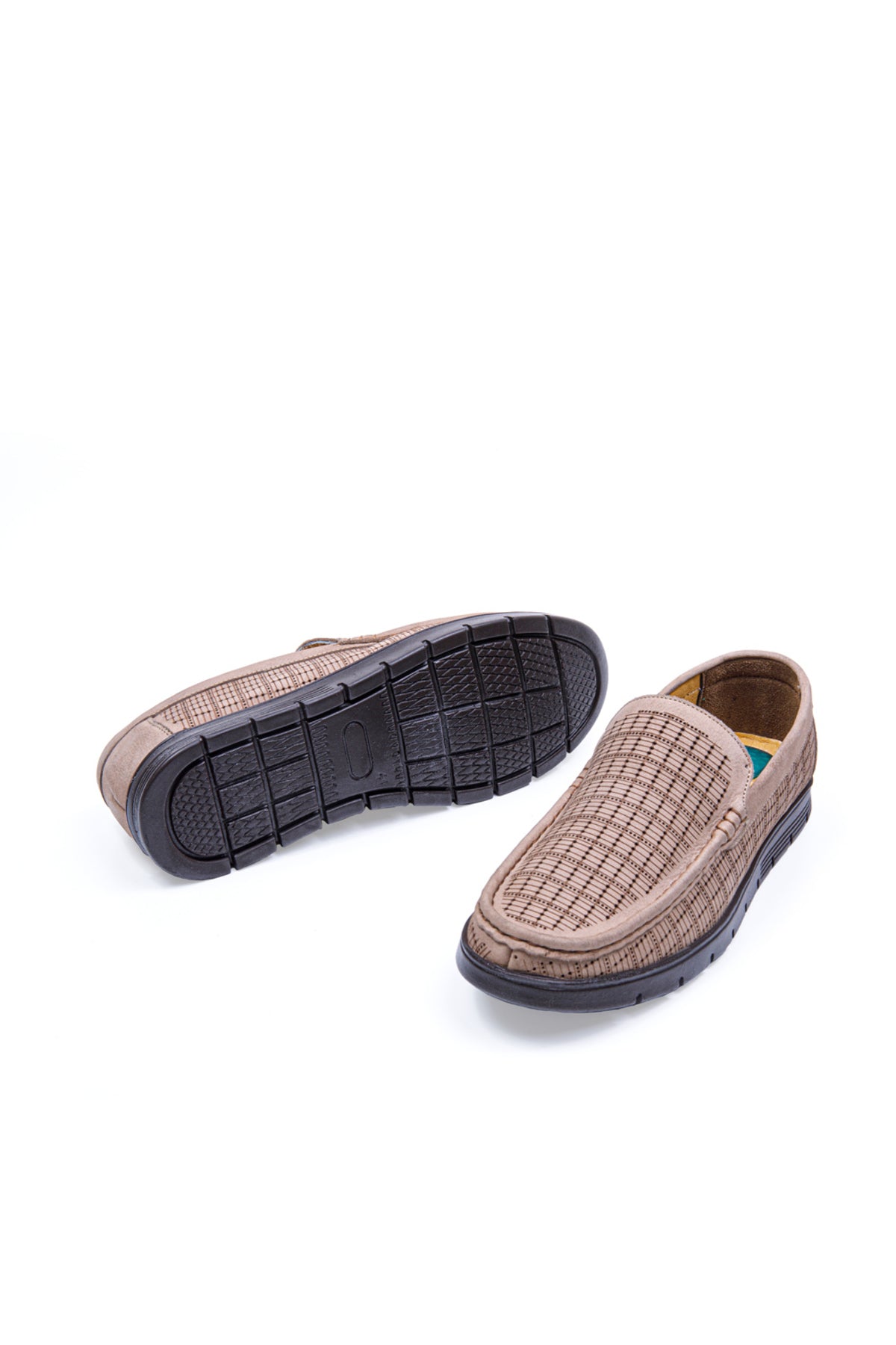 Robin Nubuk İç ve Dış  %100 Hakiki Deri Erkek Delikli Comfort Ayakkabı, Günlük Ayakkabı