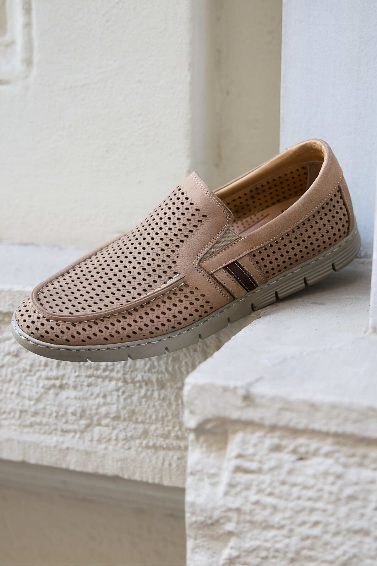 Rover %100 Hakiki Deri Delikli Comfort Erkek Ayakkabı