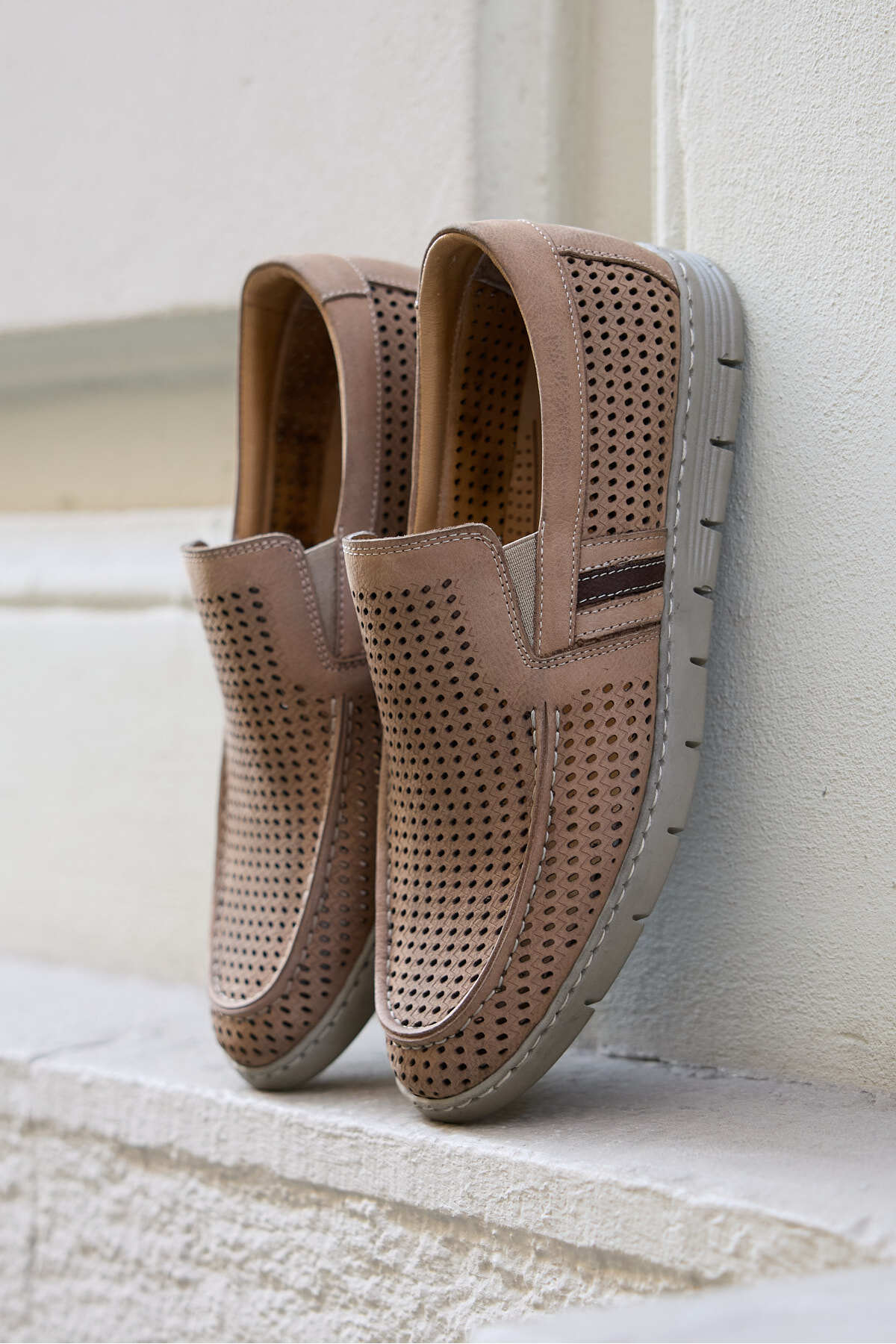 Rover %100 Hakiki Deri Delikli Comfort Erkek Ayakkabı