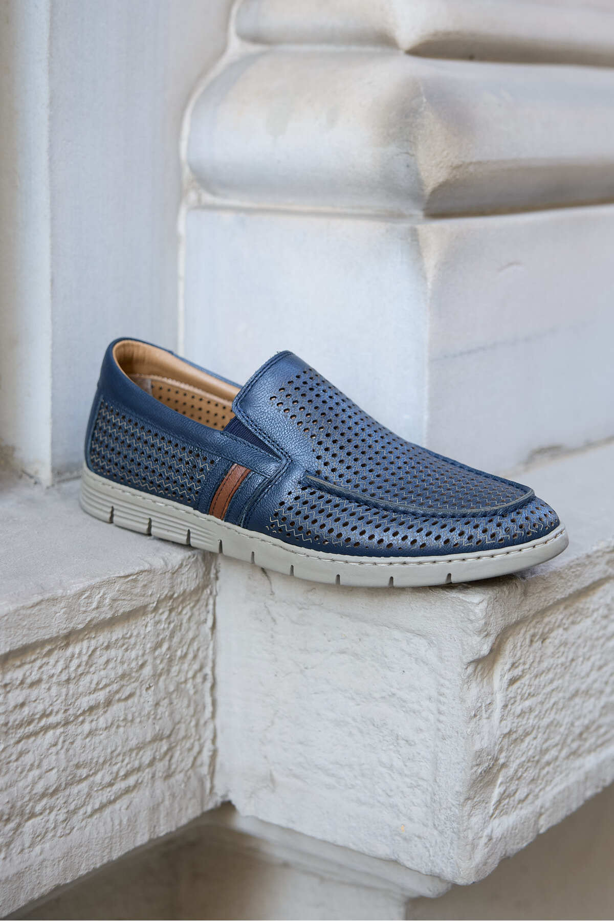 Rover %100 Hakiki Deri Delikli Comfort Erkek Ayakkabı