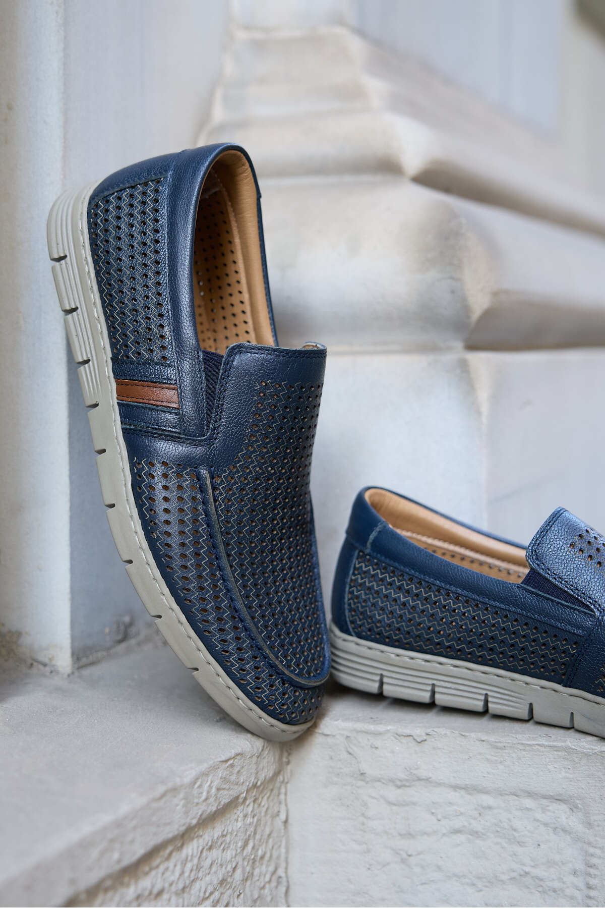 Rover %100 Hakiki Deri Delikli Comfort Erkek Ayakkabı