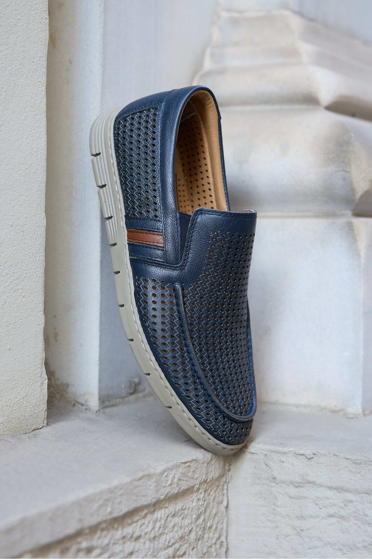 Rover %100 Hakiki Deri Delikli Comfort Erkek Ayakkabı