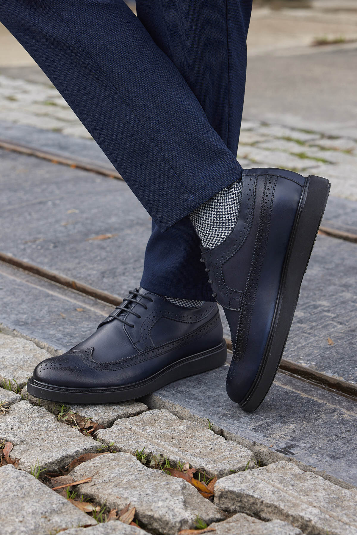 Santos %100 Hakiki Deri Erkek Klasik Günlük Ayakkabı