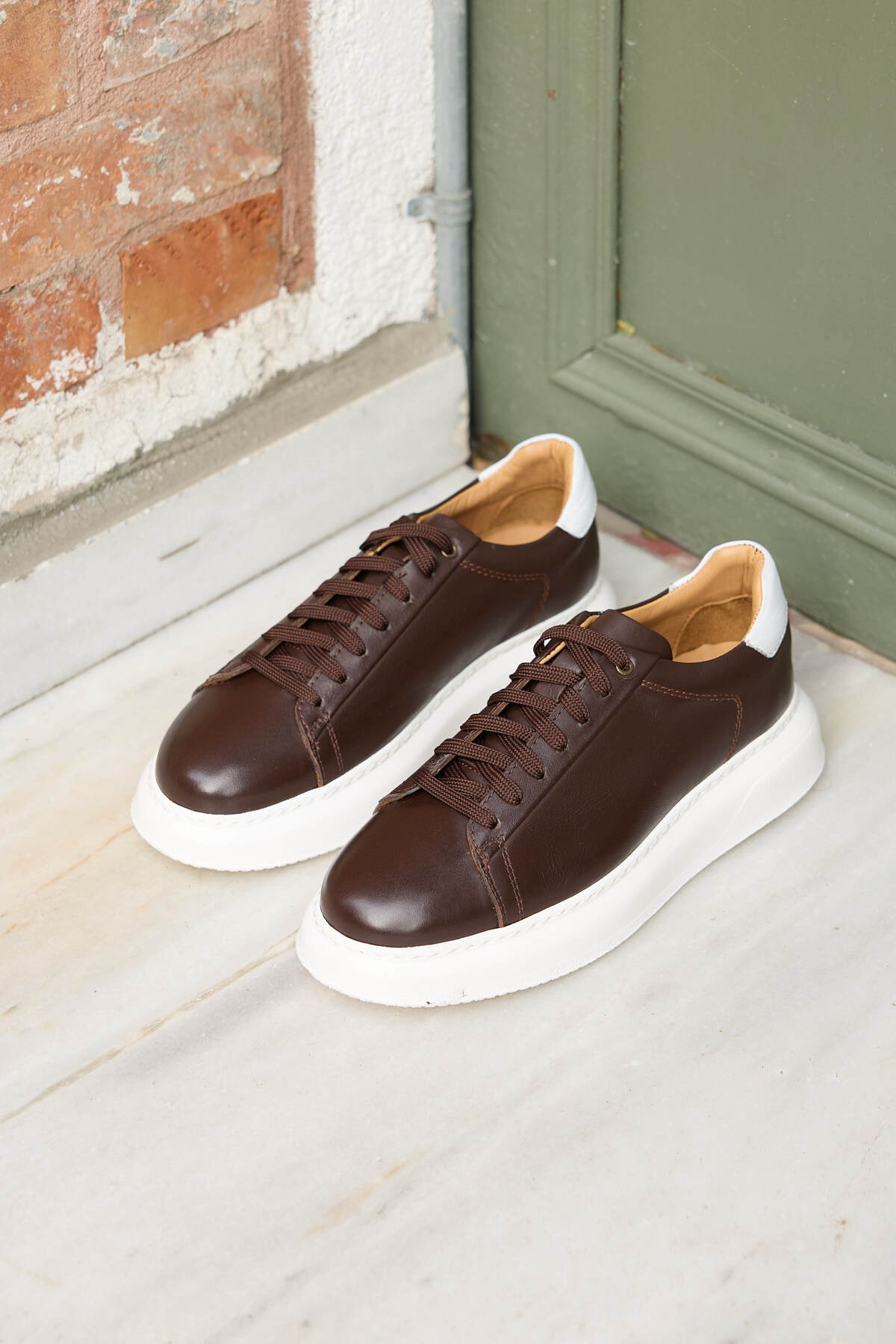 Sorento %100 Hakiki Deri Erkek Spor Günlük Ayakkabı