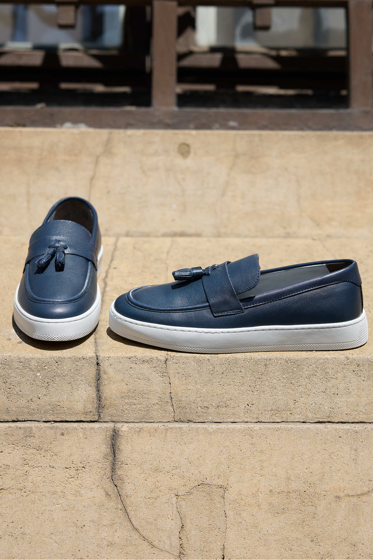 Tassel  %100 Hakiki Deri Erkek Loafer Ayakkabı, Günlük Casual Ayakkabı