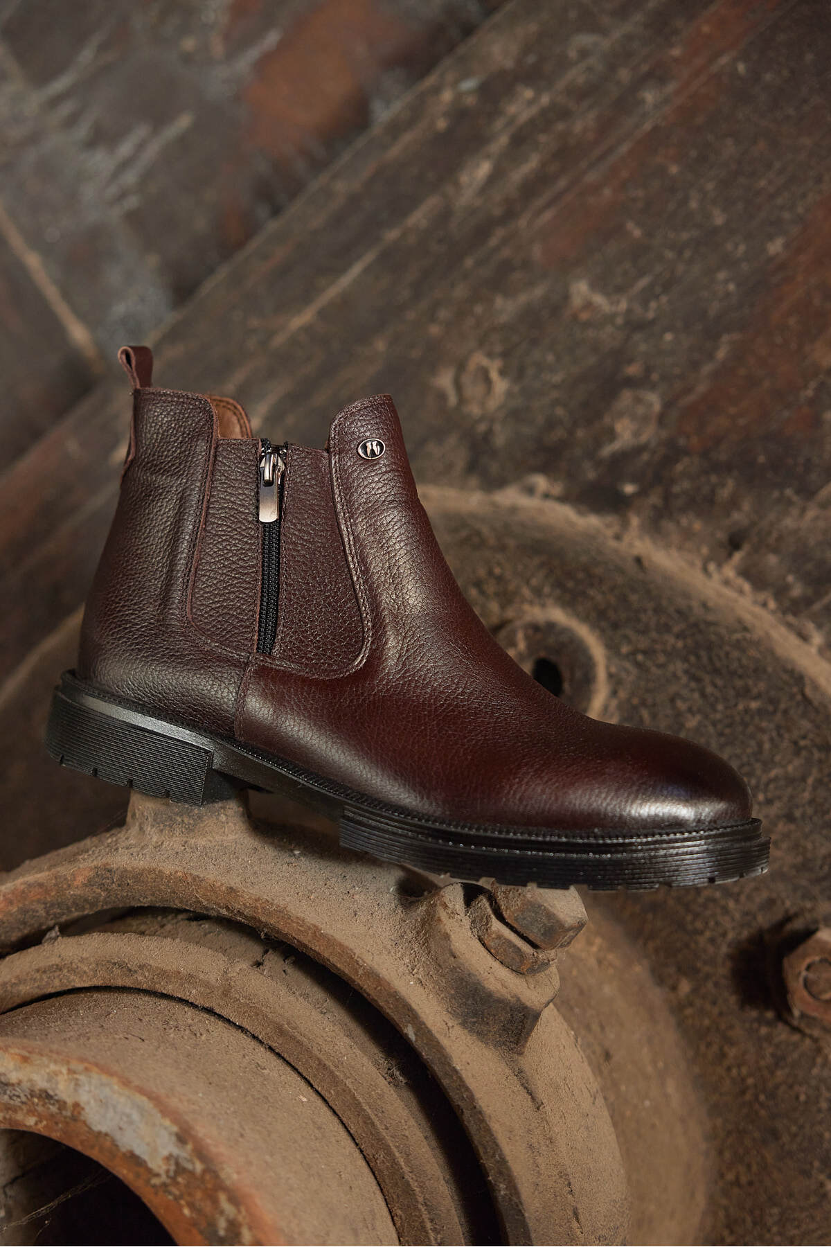 Troy %100 Hakiki Deri Erkek Bot